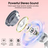 Picture of Wireless Earbuds, 2023 Bluetooth Headphones 5.3 HiFi Stereo Earphones, 40H Playtime Dual Mic Call in-Ear Earbud, Bluetooth Earbud with Dual Mic Call, IP7 Waterproof Earphones Sport Headset for iOS