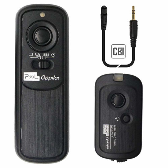 Picture of Pixel RW-221 CB1 Wireless Shutter Release Cable Remote Control Compatible for Olympus Digital Cameras Replaces Olympus RM-CB1