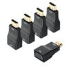 Picture of URELEGAN HDMI to VGA 5-Pack, HDMI to VGA Adapter Converter 1080P Male to Female Cord for Computer, Desktop, Laptop, PC, Monitor, Projector, HDTV and More (5, Black)