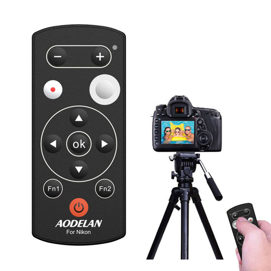 Picture of for Nikon Remote Shutter Release, Camera Remote for Nikon COOLPIX P950 P1000 Z50 B600 A1000 Z30 Z6 II Z7 II Zfc Z fc, Replaces Nikon ML-L7