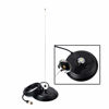 Picture of UAYESOK 5.9inch (150mm) NMO Magnetic Mount Antenna Base Ham Mobile Radio Antenna Magnet Mount with 5M(16.4ft) RG58 Coaxial Cable PL-259 Plug for HF/VHF/UHF NMO Antenna