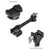 Picture of MINIFOCUS Adjustable Camera Monitor Mount with Quick Release NATO Clamp, 360° Rotatable Field Monitor Bracket with 1/4" Threads Cold Shoe Mount for DJI RS 2 / RSC 2 / RS 3 / RS 3 Pro