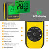 Picture of Light Meter Handheld Ambient Temperature Measures1-400,000 Lux/FC with 270° Rotatable Detector for All Visible Light, Industrial, Household, Plants and Photography - Calibration Certificate RQ-881D