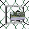 Picture of Cell Phone Fence Mount for iPhone, Mevo Start, Phones, GoPro and Other Action Cameras, to a Chain Link Fence for Recording Baseball,Softball and Tennis Games