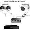 Picture of 4Pack PoE Splitter 12V, Active PoE to 2.1mm DC, with IEEE 802.3af/at Compliant(Upgraded with USA chipset/Opto-Isolator) for Non-PoE IP Cameras and More (13.5W, 12V/1A)