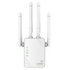 Picture of WiFi Extender, WiFi Booster, Wireless Signal Repeater Booster up to 12880 sq.ft 1200Mbps Wall Through Strong WiFi Booster, Dual Band 2.4G and 5G 4 Antennas 360° Full Coverage