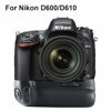 Picture of Meike MK-D600 Vertical Battery Grip Compatible with Nikon D610 D600 DSLR Camera as MB-D14