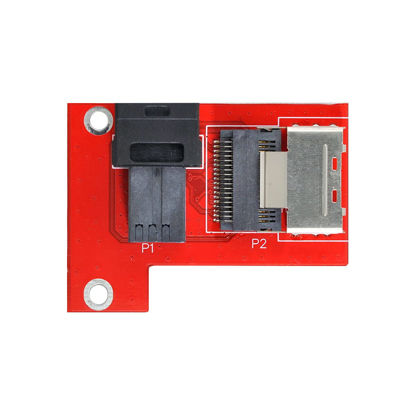 Picture of CY PCI-Express 4.0 Mini SAS SFF-8087 to SAS HD SFF-8643 PCBA Female Adapter with Bracket