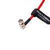 Picture of 12G BNC-Coaxial-Cable Alvin's Cables HD SDI BNC Male to Male L-Shaped Original Cable for 4K Video Camera 1M Red