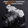 Picture of K&F Concept Lens Mount Adapter Compatible with Pentax K PK Lens to Micro 4/3 M4/3 Mount Adapter G10 G3 GF3 GF1 E-P3 P2 PL3 PL1