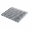 Picture of Awxlumv Large LED Aluminum Heatsink 200 x 220 x 18mm / 7.87 x 8.66 x 0.7 Inch Cooler 30 Fins Heat Sink Board