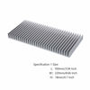 Picture of Awxlumv Large LED Aluminum Heatsink 200 x 220 x 18mm / 7.87 x 8.66 x 0.7 Inch Cooler 30 Fins Heat Sink Board