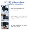 Picture of HY1C EP-5A Power Supply Connector EH-5 AC Adapter EN-EL14 Dummy Battery Kit for Nikon D3100 D3200 D3300 D3400 D3500 D5100 D5200 D5300 D5500 D5600 P7800 P7100 Cameras.