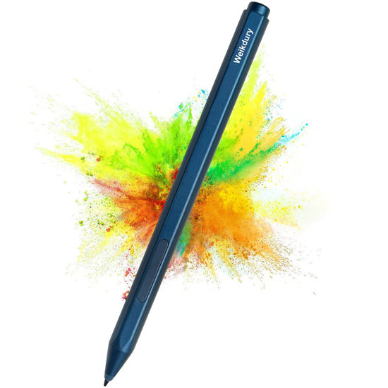 Picture of Pen for Surface, Digital Pen for Microsoft Surface Pro 9/8/X/7/6/5/4/3, Laptop 5/4/3/2/1, Book/Go 3/2/1, Studio 2/1, Surface 3, Stylus Pen for Surface with Magnetic Adsorption, Palm Rejection-Blue