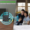 Picture of WiFi Range Extender WiFi Repeater 2023 Newest Release Simple Setup Wireless Signal Booster 2.4 GHz with Two Ethernet Ports WiFi Extender 4 Antennas Internet Booster