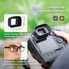 Picture of EOS R3 Eyecup Eyepiece，Soft Silicon Extended Camera Eye Cup Viewfinder Special Designed for Canon EOS R3 Mirrorless Camera * 2023 Update Version（More Fitting Eye Control Autofocus Function）