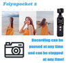 Picture of Feiyu Pocket-2 Handheld Action Camera 4K 60FPS with 3-Axis Gimbal Stabilizer, 130° Wide Angle, 1.3" Touch Screen, 1/2.3” CMOS, WiFi, for Filming Travel Vlog Video