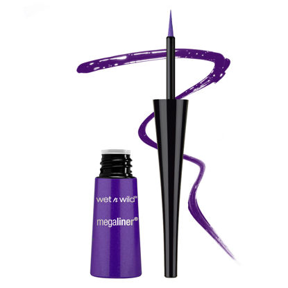 Picture of wet n wild MegaLiner Liquid Eyeliner Purple Electric Purple