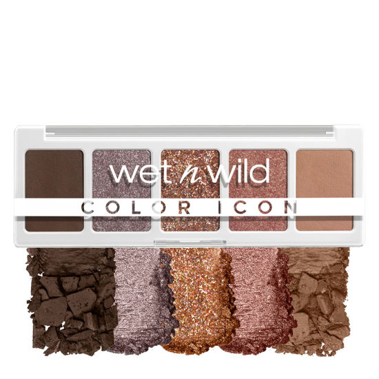 Picture of wet n wild Color Icon Eyeshadow Makeup 5 Pan Palette, Pink Camo-flaunt, Matte, Shimmer, Metallic, Long Wearing, Rich Buttery Pigment, Cruelty Free