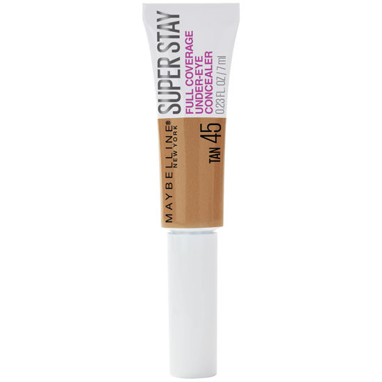 Picture of Maybelline New York Super Stay Super Stay Full Coverage, Brightening, Long Lasting, Under-eye Concealer Liquid Makeup Forup to 24H Wear, With Paddle Applicator, Tan, 0.23 fl. oz.