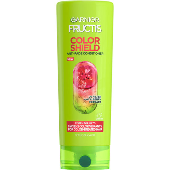 Picture of Garnier Fructis Color Shield Anti-Fade Conditioner for Color Treated Hair, 12 Fl Oz, 1 Count (Packaging May Vary)