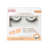 Picture of KISS MLBB My Lash But Better False Eyelashes, Everyday Wearable Volume with Superfine Band Technology, Easy To Apply, Reusable, Cruelty-Free, Contact Lens Friendly, Style 'No Filters', 1 Pair Fake Eyelashes No Filters 1 Pair (Pack of 1)