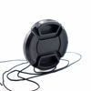 Picture of 37mm Lens Cap Center Snap on Lens Cap Suitable for Compatible with All Brands Any Ø37mm with Camera Lenses.