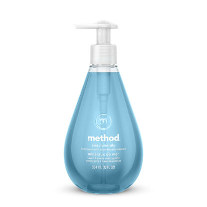 Picture of Method Gel Hand Soap, Sea Minerals, Biodegradable Formula, 12 fl oz (Pack of 1)