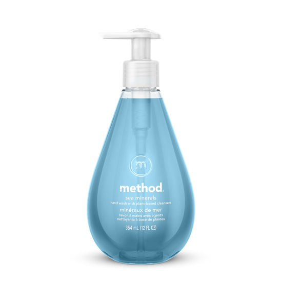 Picture of Method Gel Hand Soap, Sea Minerals, Biodegradable Formula, 12 fl oz (Pack of 1)