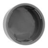 Picture of Fotodiox Designer (Gray) Rear Lens Cap Compatible with Nikon F-Mount Lenses (Non-AI, AI, AIS, AF, AFD, AFS, G, DX, FX)