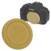 Picture of Fotodiox Gold Designer Body Cap Compatible with Canon EF and EF-S Mount Cameras