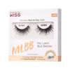 Picture of KISS MLBB My Lash But Better False Eyelashes, Everyday Wearable Volume with Superfine Band Technology, Easy To Apply, Reusable, Cruelty-Free, Contact Lens Friendly, Style 'So Real', 1 Pair Fake Eyelashes