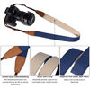 Picture of ALLCACA Vintage Camera Straps Camera Neck Shoulder Belt Strap Neck Belt for DSLR, Suitable for Various Brands, Blue