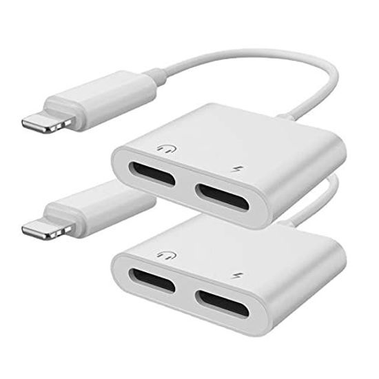 Lightning charger best sale and headphone adapter