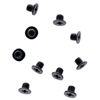 Picture of Deal4GO 10-Pack M3 x 3 mm Phillips Flat-Head Screw w/Nickel Plated Replacement for Laptop Bottom case 2.5-inch SATA Hard Drvie SSD Screws (Black)