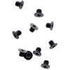 Picture of Deal4GO 10-Pack M3 x 3 mm Phillips Flat-Head Screw w/Nickel Plated Replacement for Laptop Bottom case 2.5-inch SATA Hard Drvie SSD Screws (Black)