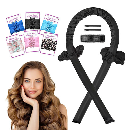 Heatless curling clearance rods