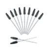 Picture of GCQQ 50PCS Crystal Mascara Wands Disposable Eyelash Eyebrow Spoolie Brush for Makeup Eyelash Extensions (Black)