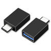 Picture of Henrety USB C to USB Adapter USB C Male to USB3.0 Female OTG Adapter Compatible with MacBook Air 2020/MacBook 12 inch/iPad Pro 2020 and More, Black(Pack of 2)