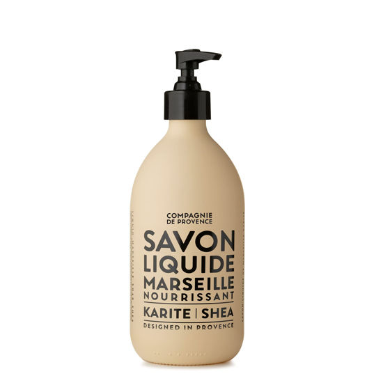 Compagnie de Provence Savon de Marseille Nourishing Liquid Soap, Karite  (Shea Butter), 16.7 Fl Oz Refill