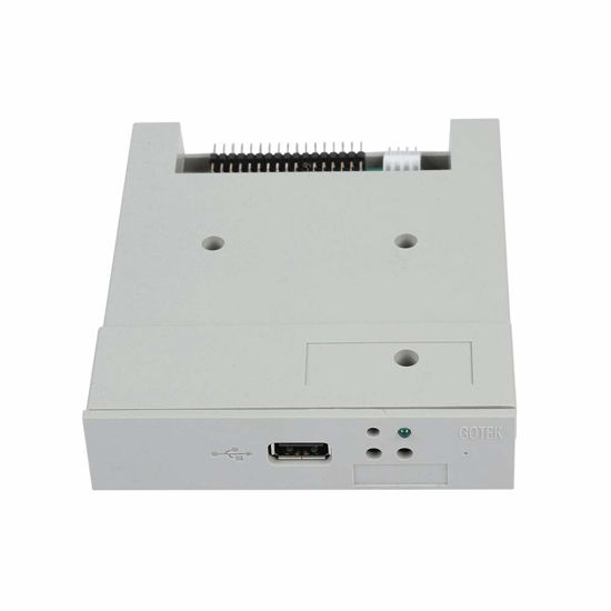 Picture of SSD Floppy Drive,Tangxi SFR1M44 U 3.5in 1.44MB USB SSD Floppy Drive Emulator&CD Screws,Plug and Play,Easy to Install,Gray