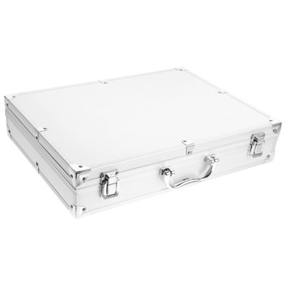 Picture of ERINGOGO Aluminum Briefcase - 11 Inch Hard Laptop Briefcases with Lock, Multifunctional Attache Case