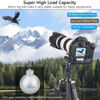 Picture of Low Profile Ball Head 36mm Stability Panoramic Tripod Head 360 Rotating Professional Metal Ballhead with 1/4 inch QR Plate for DSLR Cameras Tripods Monopods Camcorder Slider Max Loading 33lbs/15kg