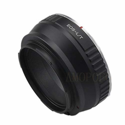 Picture of Compatible with for Canon EOS EF EFS Lens & for Leica L Mount Camera Such as T, Typ701,TL,TL2,CL (2017), SL,Typ601.EF to L/T Adapter