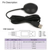 Picture of Geekstory BS-708 G-Mouse USB GPS Dongle Navigation Module G7020-KT Chip External GPS Antenna with 4M Flash USB GPS Receiver for Raspberry Pi Linux Windows 7 8 10