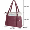 Picture of Women's Work Bag with Laptop Compartment Zipper Pockets Teacher Totes Purse