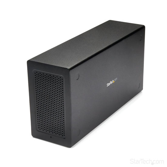 Picture of StarTech.com Thunderbolt 3 PCIe Expansion Chassis, External Enclosure With One PCI Express Slot, PCIe Box for Laptops / Desktops / All-In-Ones, 5K/4K Output Via TB3/DP, TAA Compliant (TB31PCIEX16)