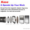 Picture of Kase Armour Magnetic Holder Kit Holder/Magnetic Filter CPL/Square Frame/77/82mm Adapter Rings/Cap/67/72-82mm Step-up Rings