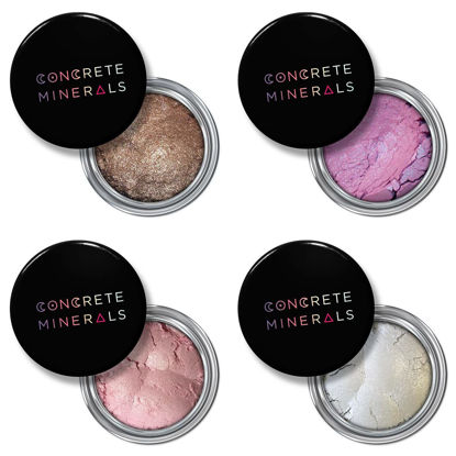 Picture of Concrete Minerals Eyeshadow, Silky- Smooth and Highly Pigmented, Longer-Lasting With No Creasing, 100% Vegan and Cruelty Free, Handmade in USA, 8 Grams Loose Mineral Powder (Venus)