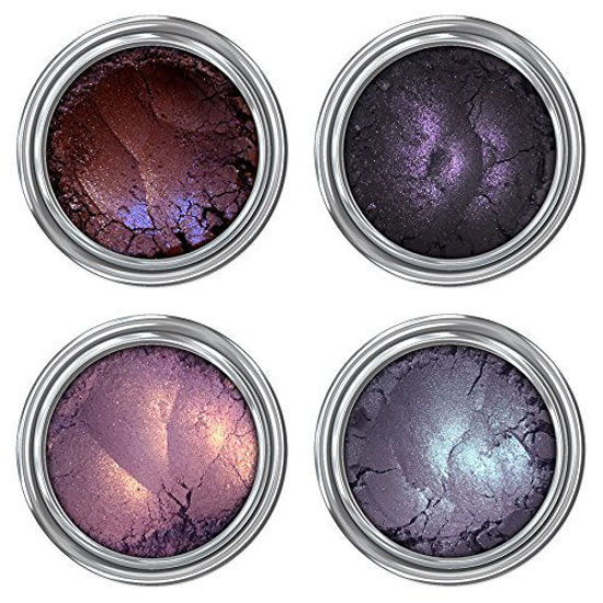 Picture of Concrete Minerals Eyeshadow, Longer-Lasting With No Creasing, 100% Vegan and Cruelty Free, Loose Mineral Powder, Handmade in USA (Black Magic)